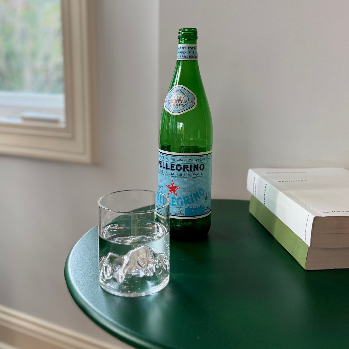 Glacier Mountain Glassware Set