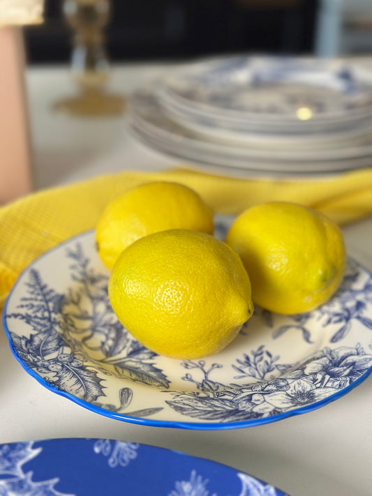 Coastal Chinoiserie Collection, Set of 4