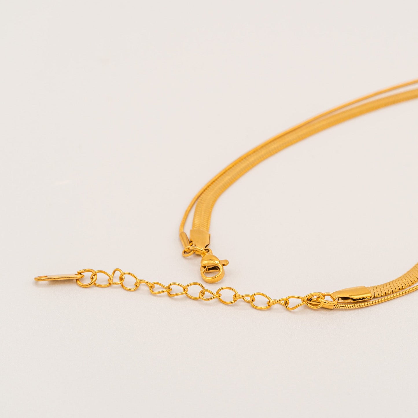 Double Layer Viper Necklace