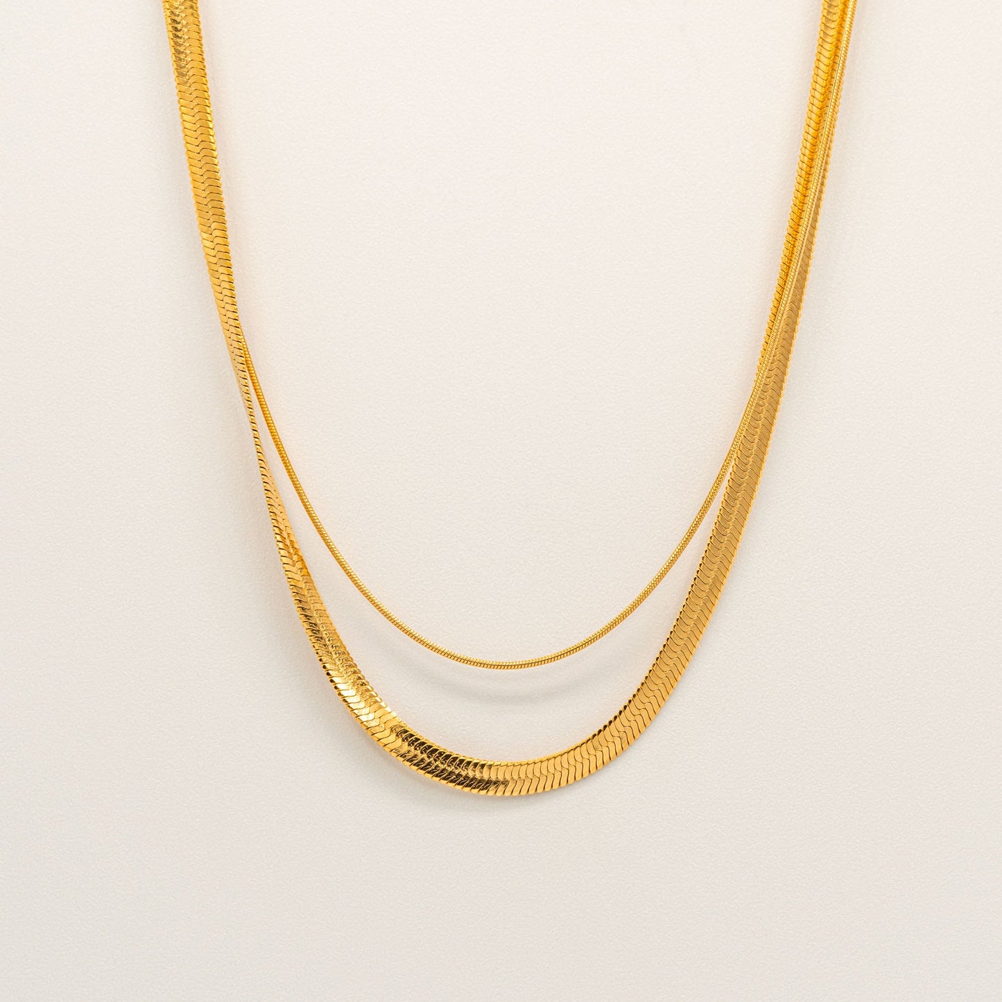 Double Layer Viper Necklace
