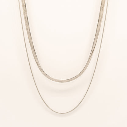 Double Layer Viper Necklace