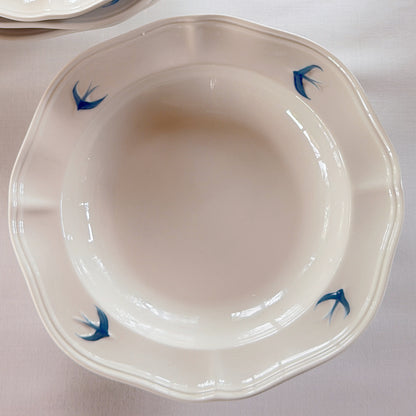 Painted Bluebird Porcelain Dinnerware Collection