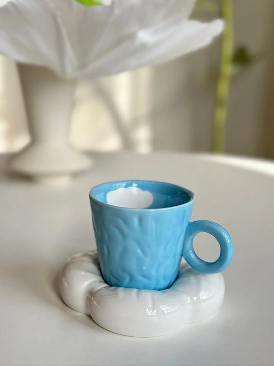 Cloud 9 Mug and Saucer - Mellow