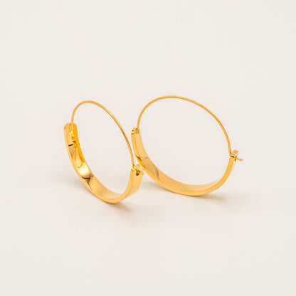 Gaia Hoop Earrings