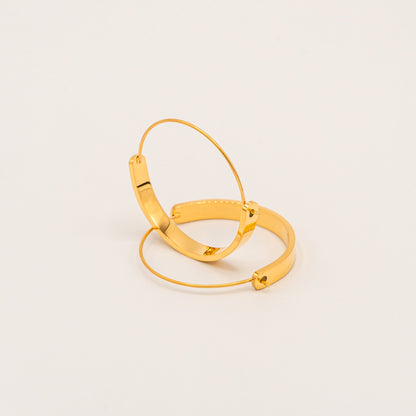 Gaia Hoop Earrings
