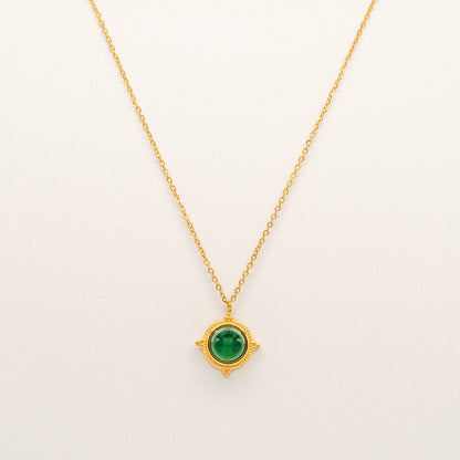 Green Agate Necklace