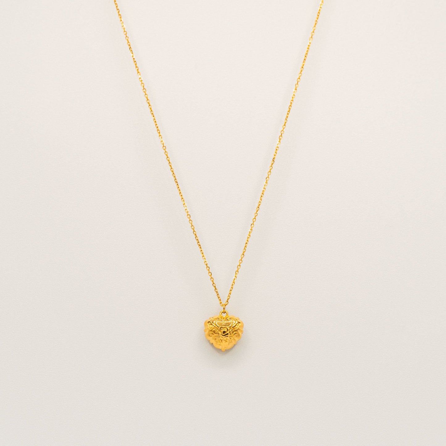 Mother of Pearl Heart Necklace