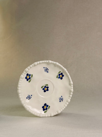 Cozy Blossom Tea Cup and Saucer Set