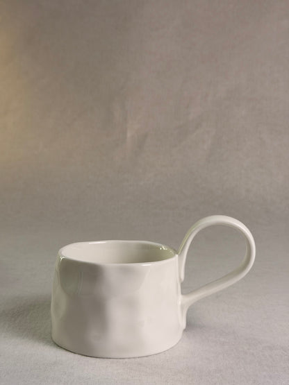 Alba Rose Ceramic Mug and Saucer