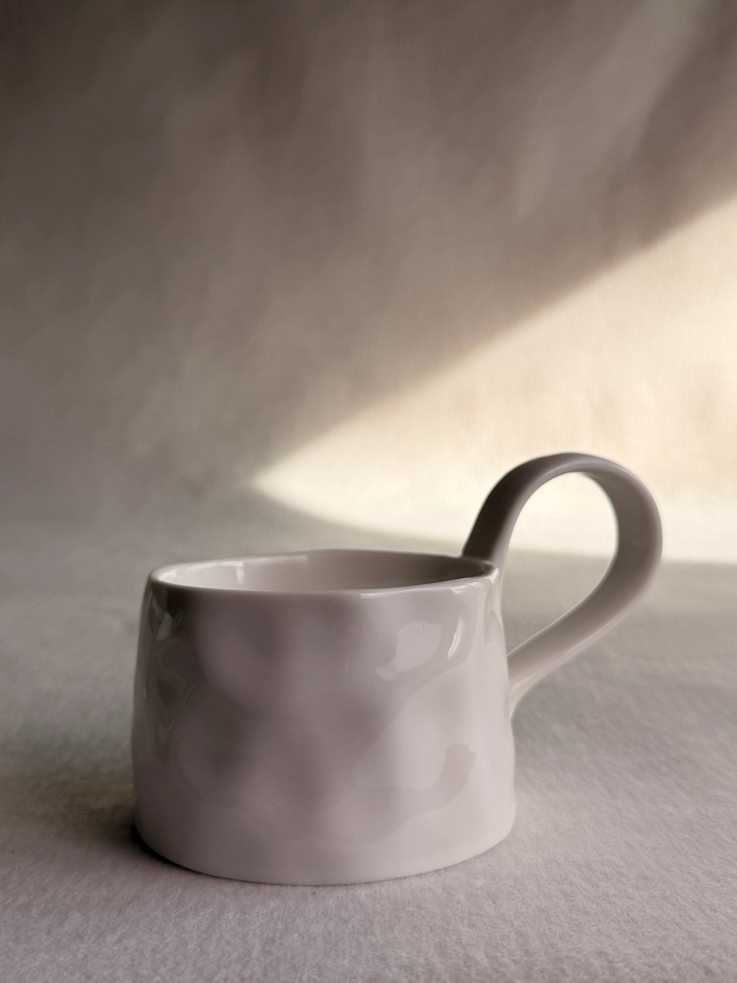 Ivory Butterfly Mug and Saucer Set