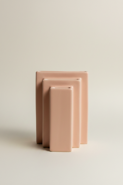 Bookcase Ceramic Vase