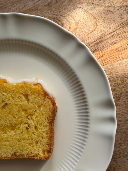 Provence Pleated Porcelain Dinnerware Set of 4