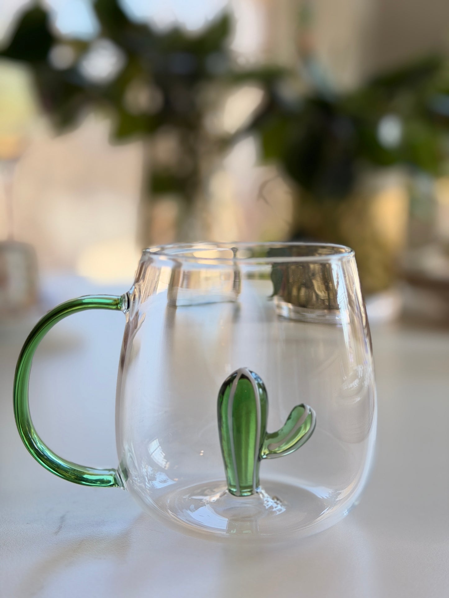 Crystal Charm Glass Mug