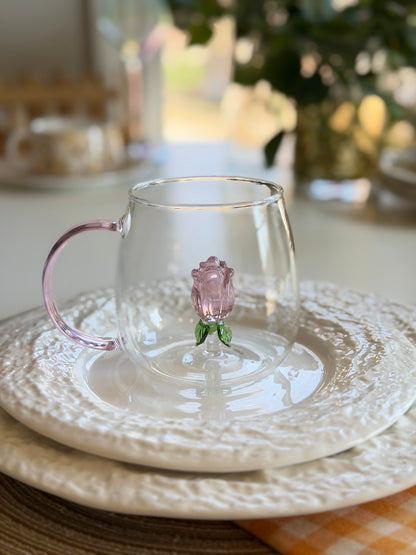 Crystal Charm Glass Mug