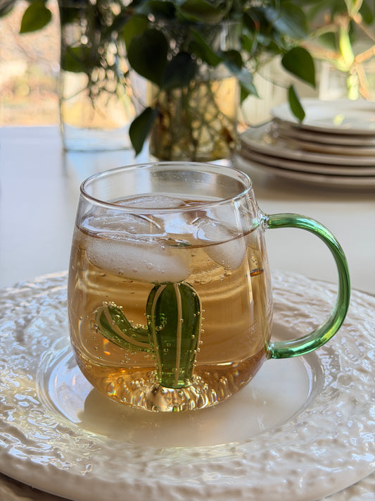 Crystal Charm Glass Mug