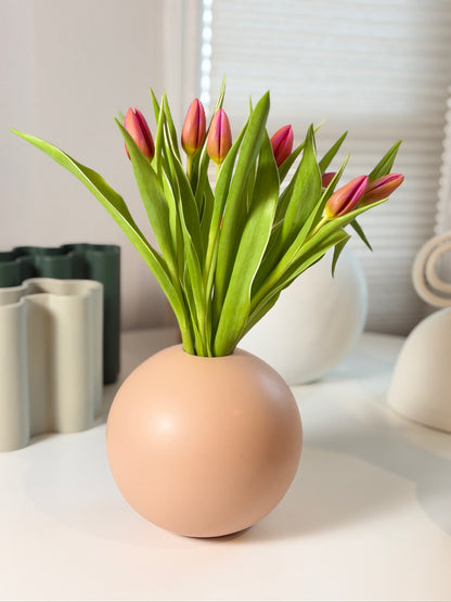 Ceramic Orb Bud Vases