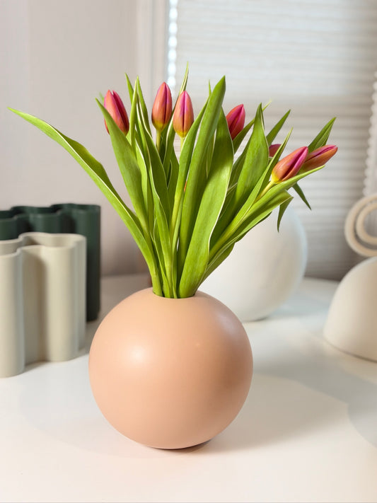 Ceramic Orb Bud Vases