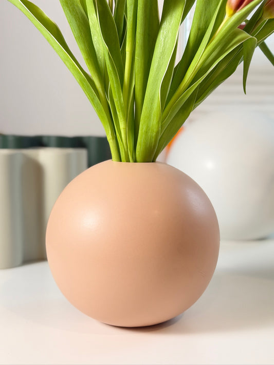 Ceramic Orb Bud Vases
