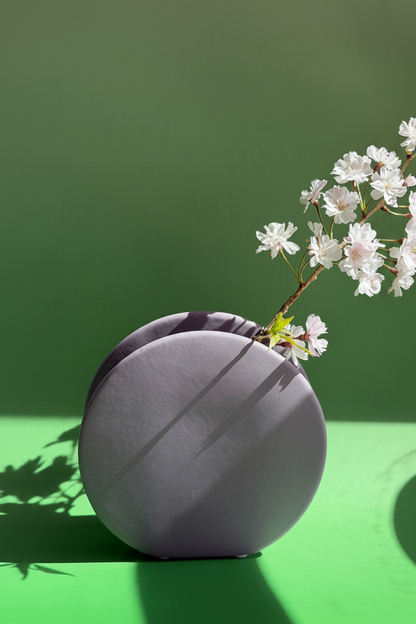 Ceramic Circle Bud Vase