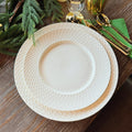 Al Fresco Porcelain Charger Plates, Set of 4