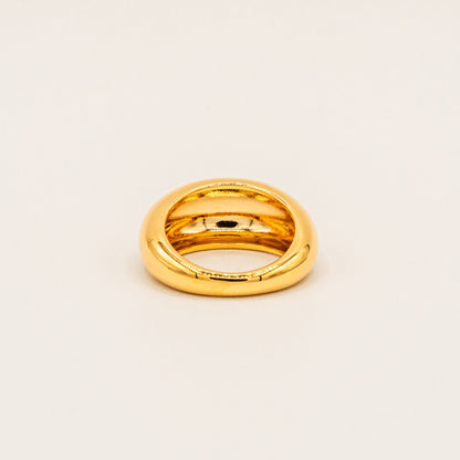 Dome Gold Ring