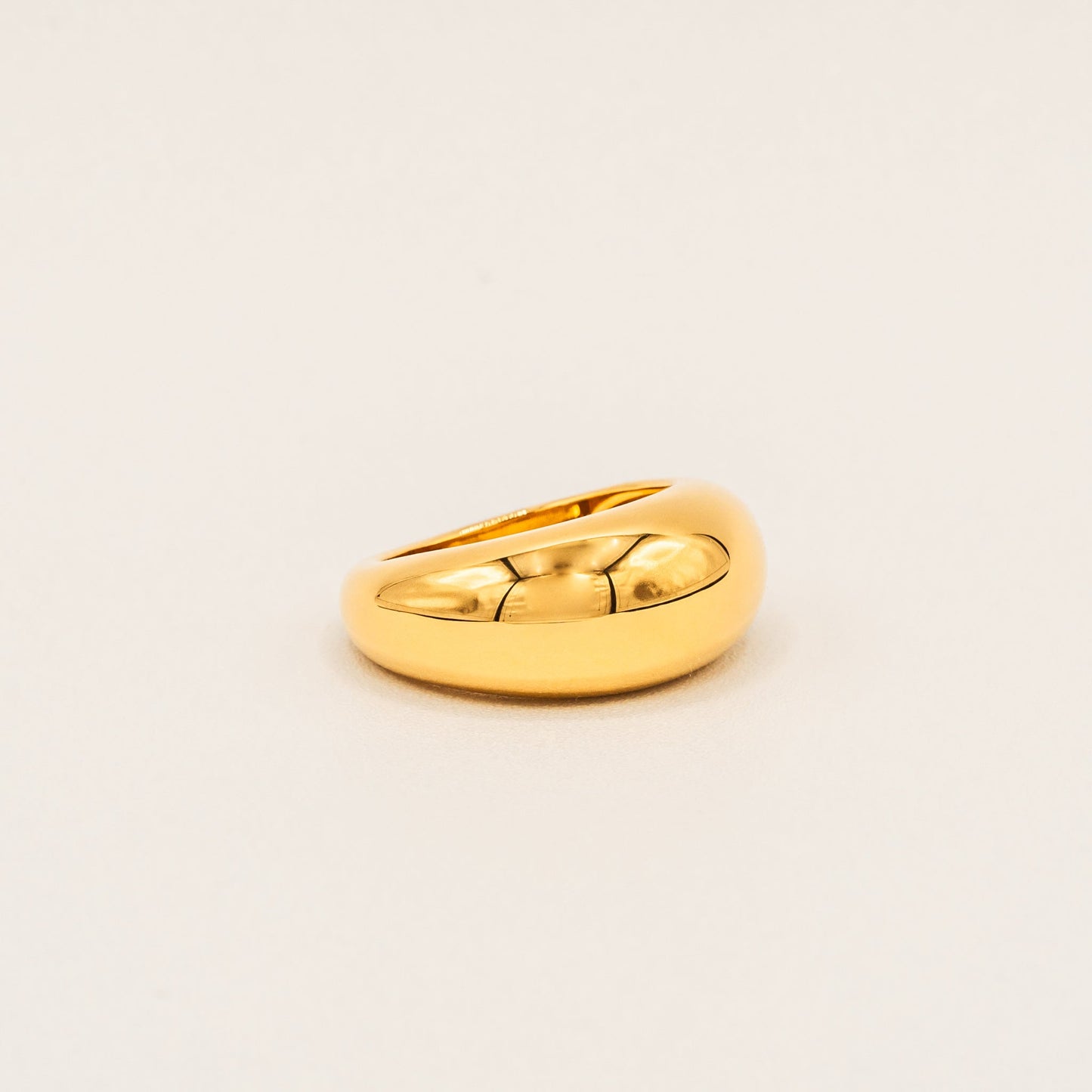 Dome Gold Ring