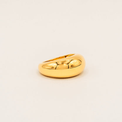 Dome Gold Ring