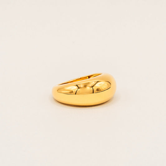 Dome Gold Ring