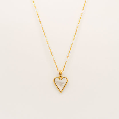 Pearl Heart Necklace