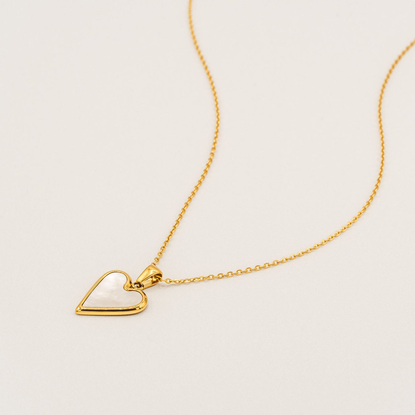 Pearl Heart Necklace