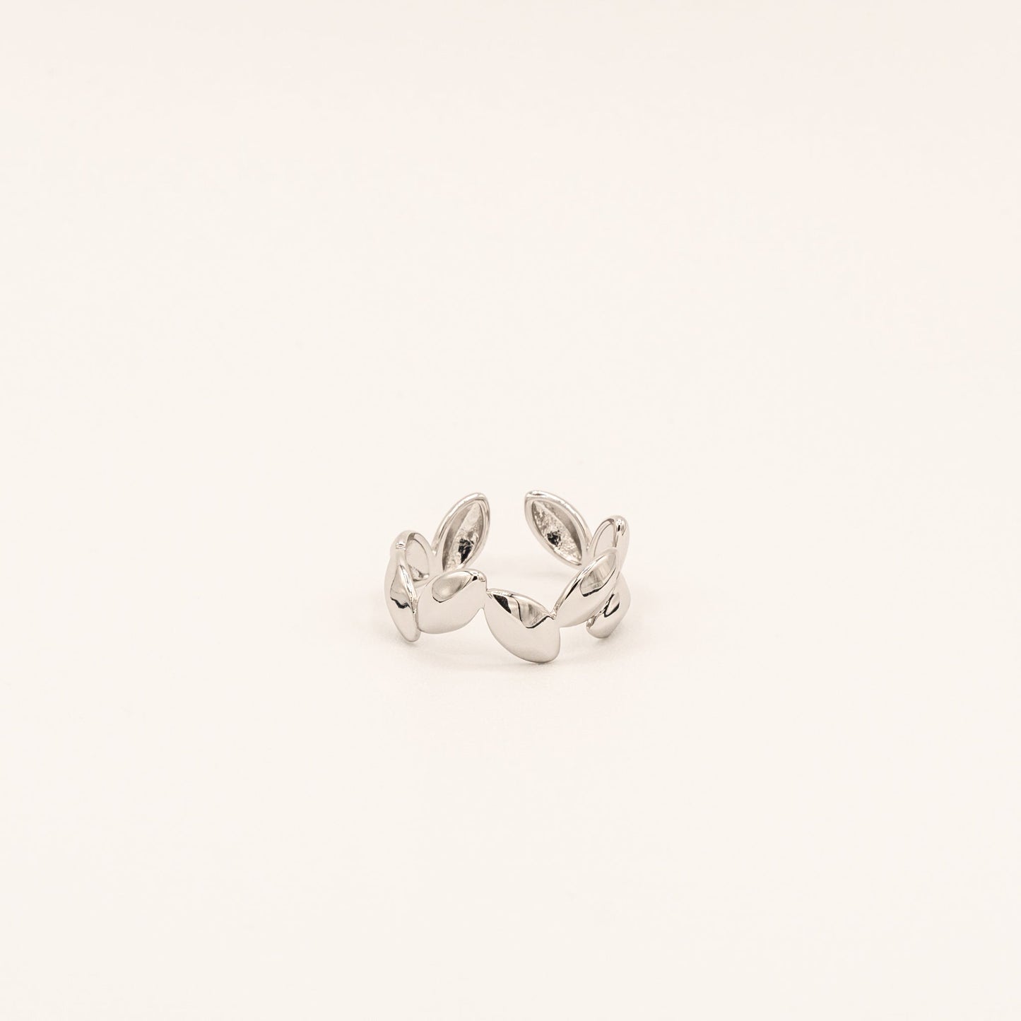 Sliver Leaf Ring