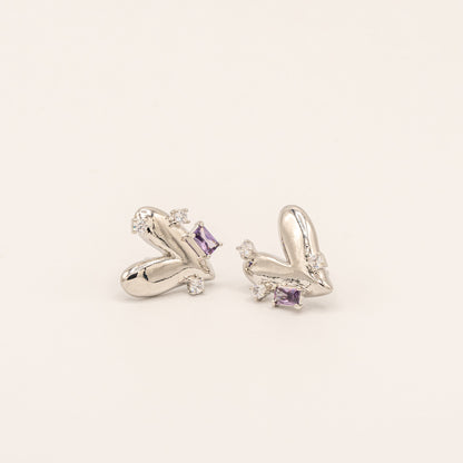 Spark Heart Earrings