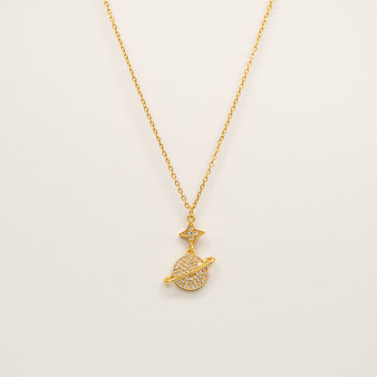 Star of Saturn Necklace