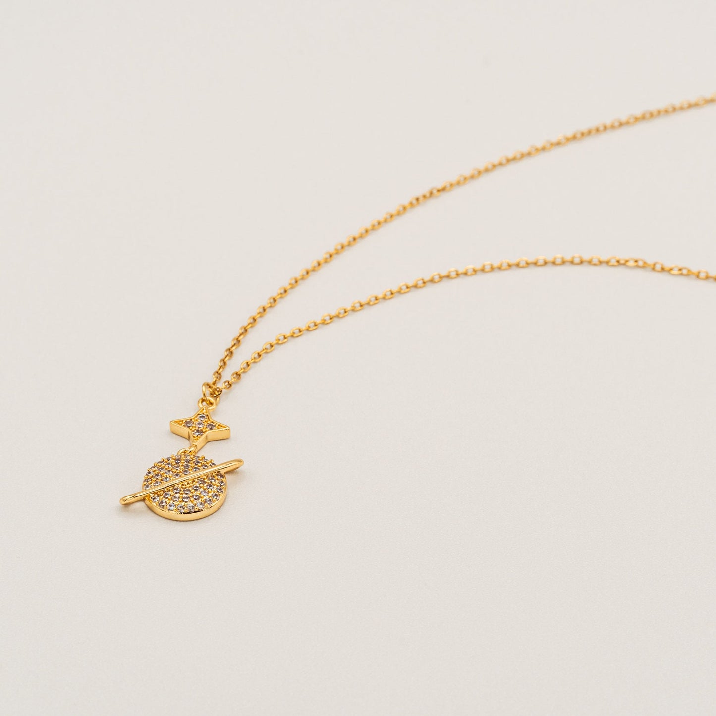 Star of Saturn Necklace