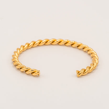 Thick Twist Bracelet