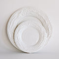 Alpine Snow Porcelain Salad Plates, Set of 4