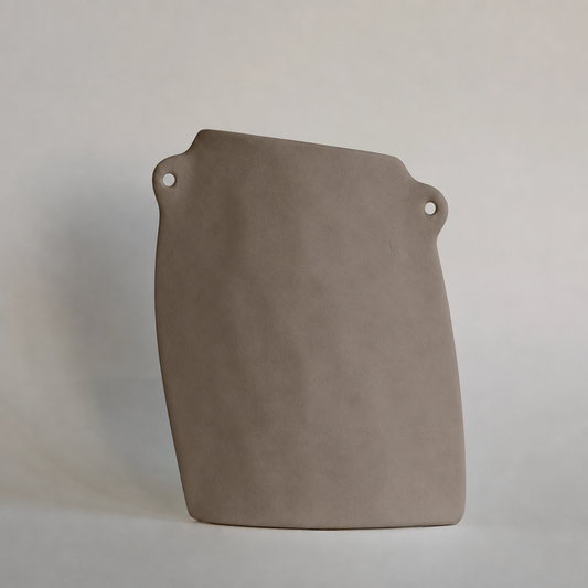 Asymmetrical Matte Ceramic Bud Vase
