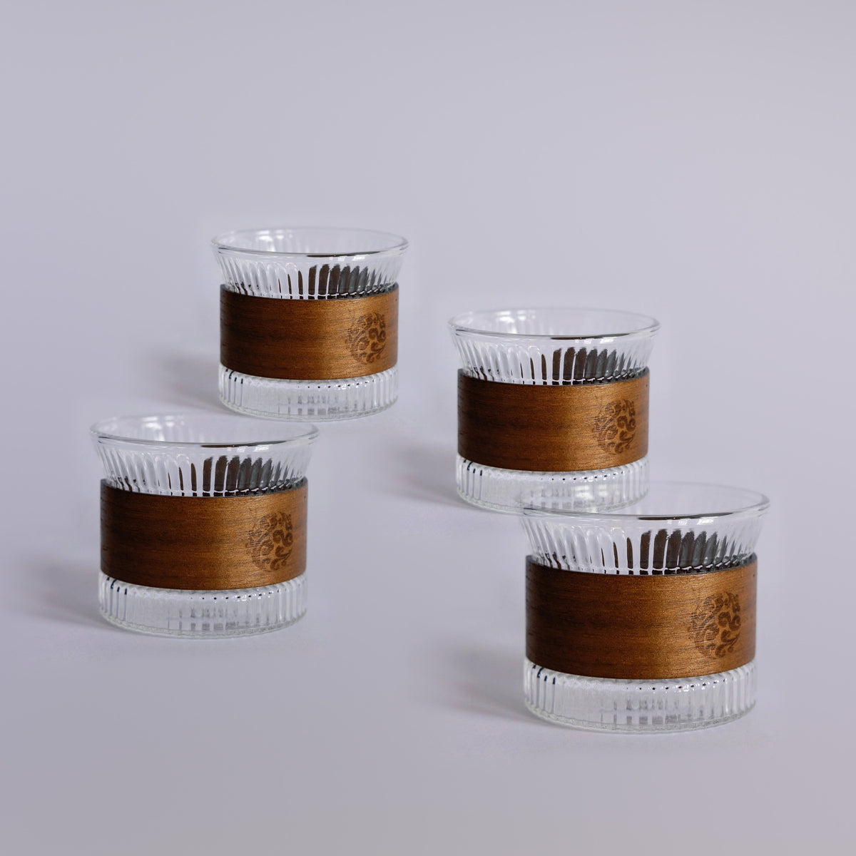 Zen Tea Glassware Set of 4