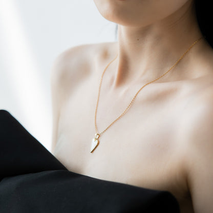 Pearl Heart Necklace