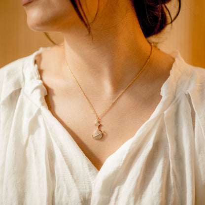 Star of Saturn Necklace