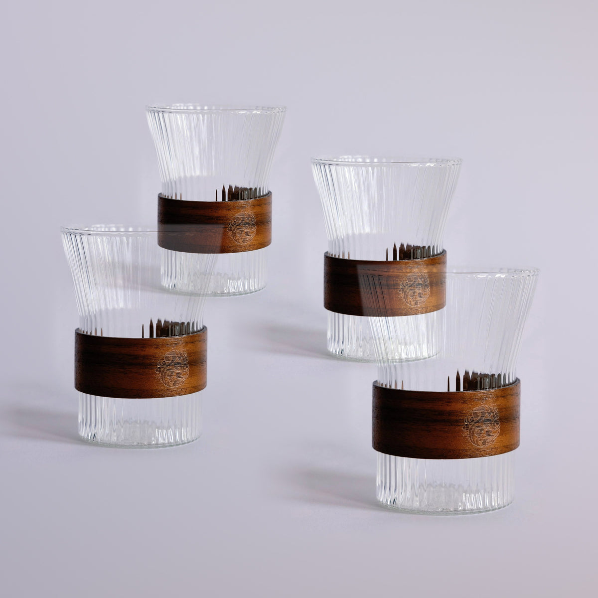 Zen Tea Glassware Set of 4